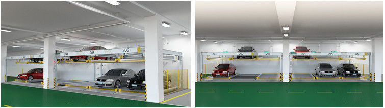 पीएसएच डबल डेकर पार्किंग सिस्टम टू लेवल 2 स्टोरी कार लिफ्ट